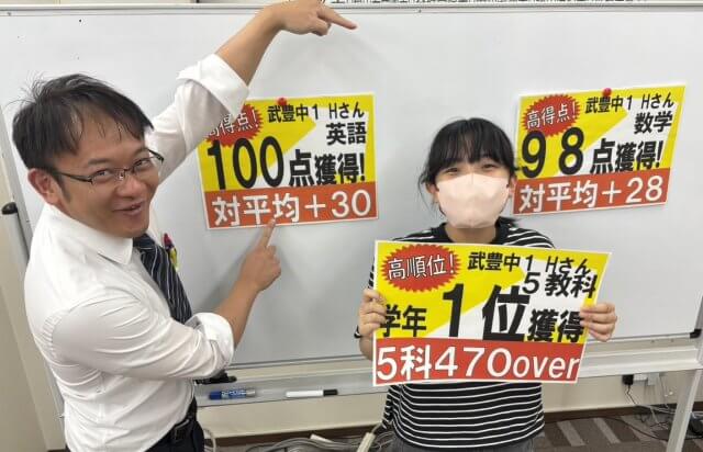 良い順位をとれてよかったです。